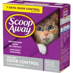 Scoop Away Clean Breeze Scented Clumping Clay Cat Litter -Cat Supplies 80313 PT8. AC SS1800 V1663967754