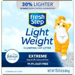 Fresh Step Lightweight Febreze Scented Clumping Clay Cat Litter -Cat Supplies 80336 PT7. AC SS1800 V1694457272