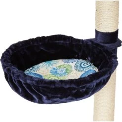 MidWest Feline Nuvo Resort 60-in Faux Fur Cat Tree -Cat Supplies 80352 PT3. AC SS1800 V1525271856