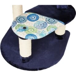 MidWest Feline Nuvo Resort 60-in Faux Fur Cat Tree -Cat Supplies 80352 PT4. AC SS1800 V1525271915