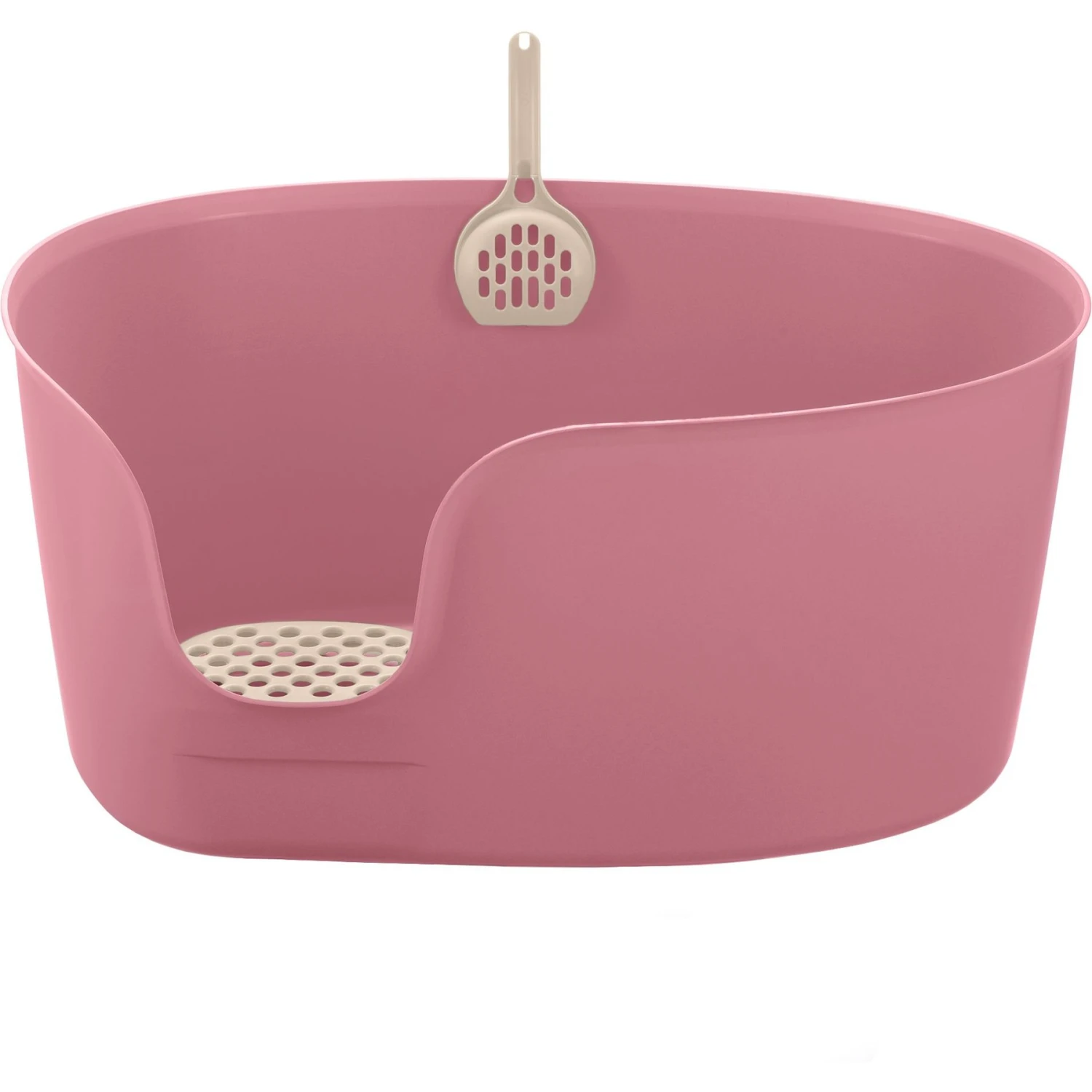 Richell PAW TRAX High Wall Cat Litter Box, X-Large 4 Richell PAW TRAX High Wall Cat Litter Box, X-Large - Image 2