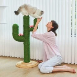 VETRESKA Oasis Cactus 41-in Cat Tree 15 VETRESKA Oasis Cactus 41-in Cat Tree -Cat Supplies 805118 PT4. AC SS1800 V1680527786