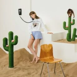 VETRESKA Oasis Cactus 41-in Cat Tree 18 VETRESKA Oasis Cactus 41-in Cat Tree -Cat Supplies 805118 PT7. AC SS1800 V1680527784