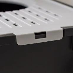 IRIS USA Square Top Entry Cat Litter Box With Scoop, Large 17 IRIS USA Square Top Entry Cat Litter Box With Scoop, Large -Cat Supplies 846630 PT7. AC SS1800 V1683834898