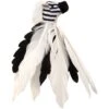 SmartyKat Instincts Zingy Zebra Feathered Toss & Chase With HappyNip Silvervine & Catnip Cat Toy 1 SmartyKat Instincts Zingy Zebra Feathered Toss & Chase With HappyNip Silvervine & Catnip Cat Toy -Cat Supplies 847318 MAIN. AC SS1800 V1683728399