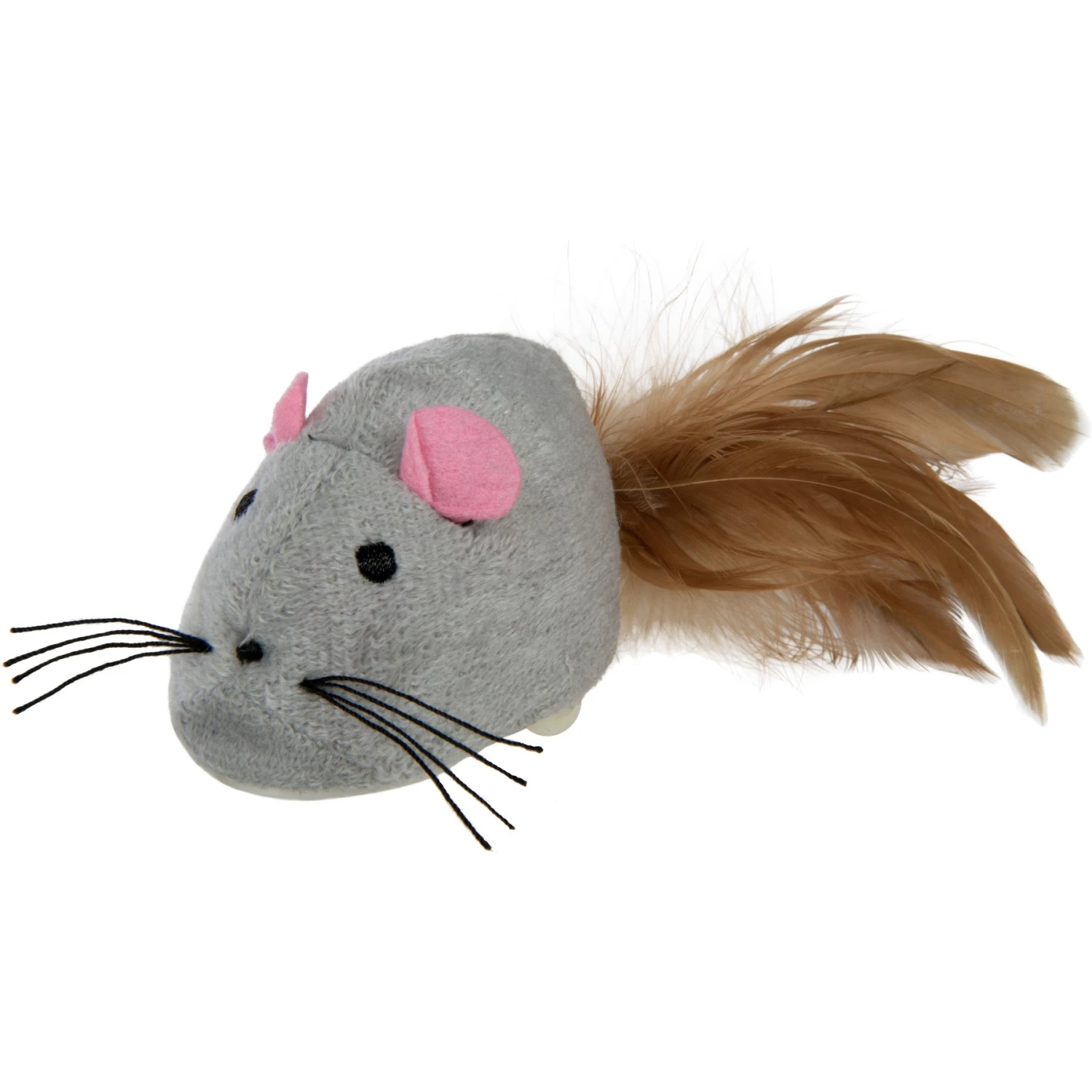 SmartyKat Instincts Scamper Mouse Soft Plush Battery-Powered Electronic Motion Cat Toy 3 SmartyKat Instincts Scamper Mouse Soft Plush Battery-Powered Electronic Motion Cat Toy