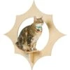 Armarkat Sun Shape Modern Wall-Mounted Wall Shelves Cat Furniture, Beige -Cat Supplies 847718 MAIN. AC SS1800 V1683835869
