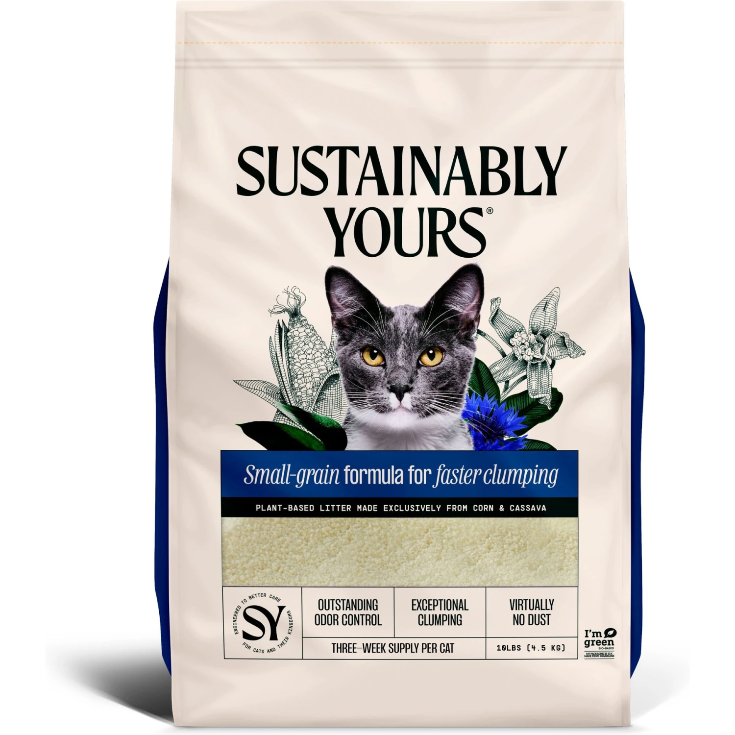 Sustainably Yours Multi-Cat Plus Natural Cat Litter, 10-lb Bag 3 Sustainably Yours Multi-Cat Plus Natural Cat Litter, 10-lb Bag