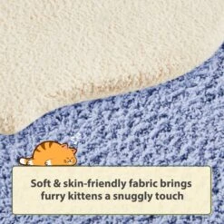 Yaheetech 35.5-in Cat Tree With Space Capsule, Small, Blue & Beige -Cat Supplies 871726 PT5. AC SS1800 V1686249950