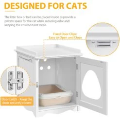 Yaheetech Indoor Cat Litter Box Enclosure 15 Yaheetech Indoor Cat Litter Box Enclosure -Cat Supplies 871918 PT5. AC SS1800 V1686250365