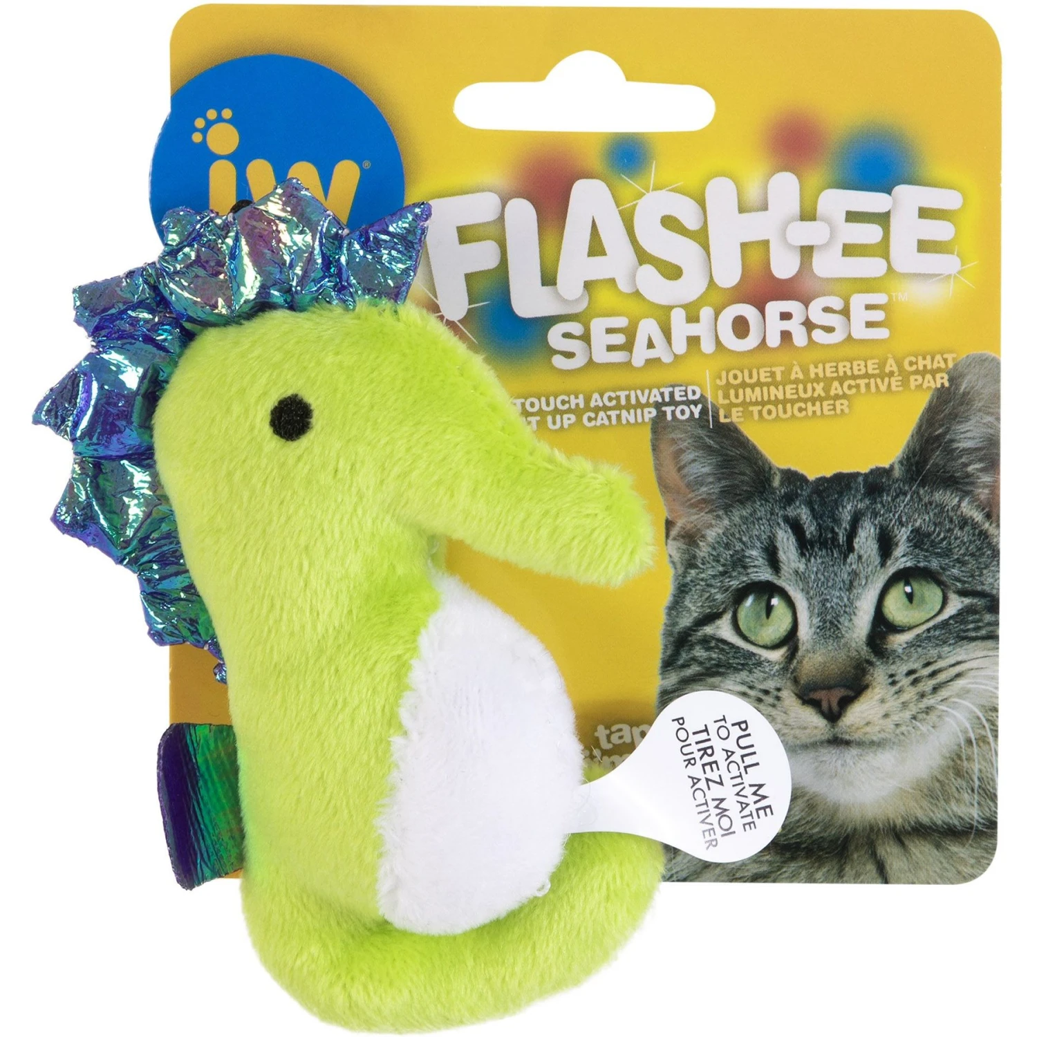 JW Pet Flash-Ee Seahorse Cat Toy 3 JW Pet Flash-Ee Seahorse Cat Toy