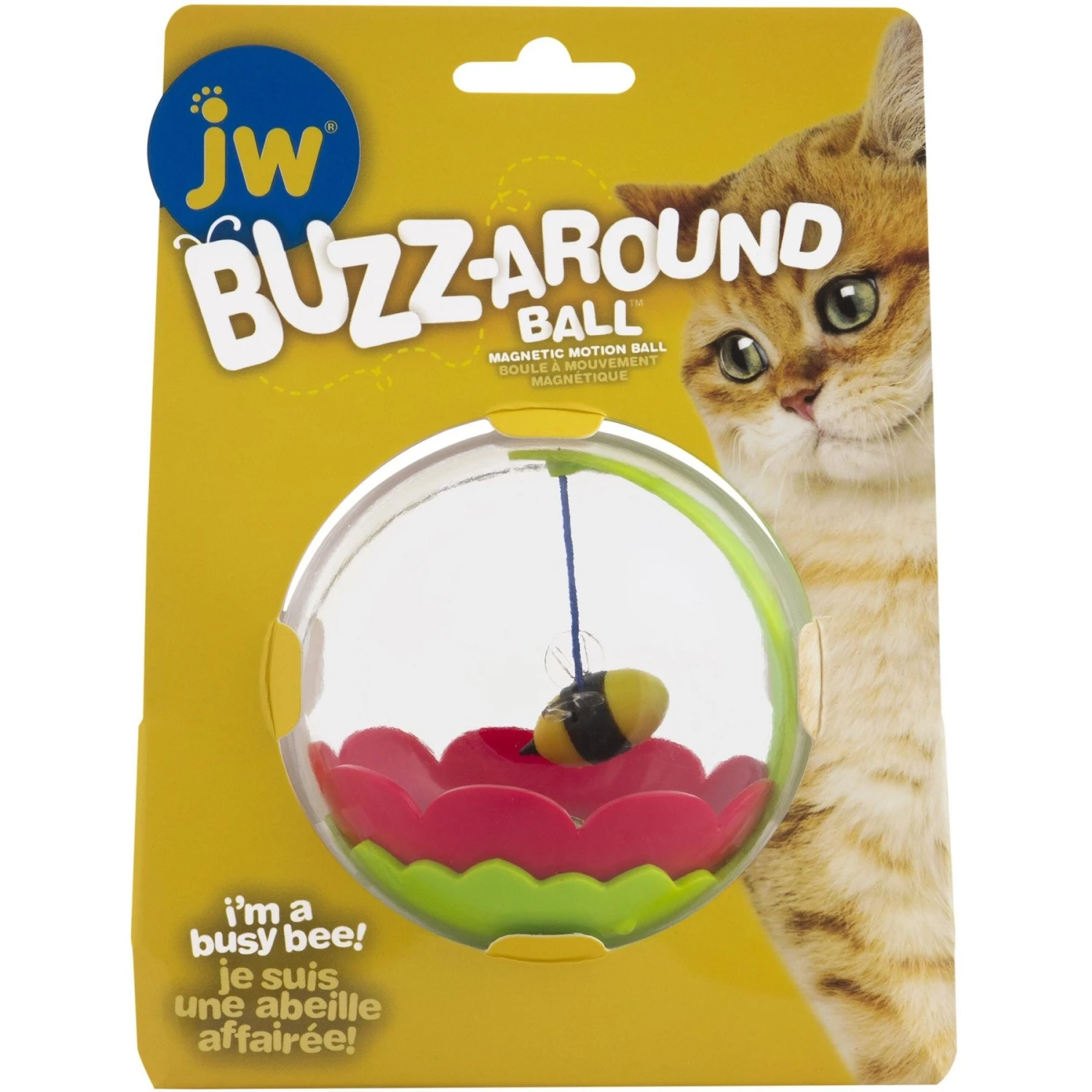 JW Pet Buzz-Around Ball Cat Toy 3 JW Pet Buzz-Around Ball Cat Toy