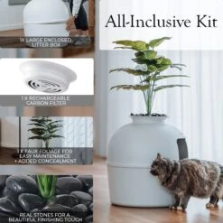 Bundle & Bliss Secret Litter Box Hidden Cat Litter Box Plant 15 Bundle & Bliss Secret Litter Box Hidden Cat Litter Box Plant -Cat Supplies 897430 PT4. AC SS1800 V1687885967