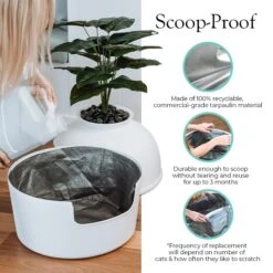 Bundle & Bliss Reusable Cat Litter Liners, 3 Count 15 Bundle & Bliss Reusable Cat Litter Liners, 3 Count -Cat Supplies 897454 PT4. AC SS1800 V1687890210