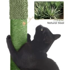 Yaheetech Cactus 42-in Plush Cat Tree -Cat Supplies 899510 PT6. AC SS1800 V1687964380