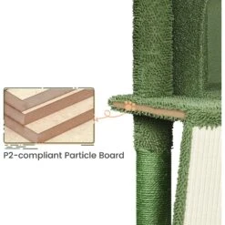 Yaheetech Cactus 42-in Plush Cat Tree -Cat Supplies 899510 PT7. AC SS1800 V1687964377