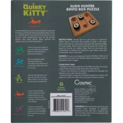 Quirky Kitty Bento Box Puzzle Cat Toy -Cat Supplies 900086 PT4. AC SS1800 V1689017081