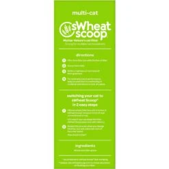 SWheat Scoop Multi-Cat Unscented Natural Clumping Wheat Cat Litter 11 SWheat Scoop Multi-Cat Unscented Natural Clumping Wheat Cat Litter -Cat Supplies 90872 PT2. AC SS1800 V1605053817