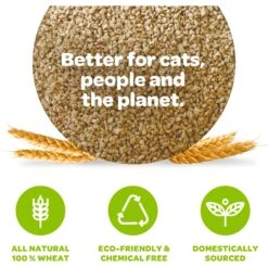 SWheat Scoop Multi-Cat Unscented Natural Clumping Wheat Cat Litter 12 SWheat Scoop Multi-Cat Unscented Natural Clumping Wheat Cat Litter -Cat Supplies 90872 PT3. AC SS1800 V1667519597