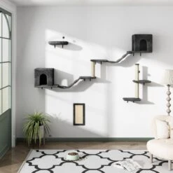 Coziwow Wall Mounted Cat Shelves 13 Coziwow Wall Mounted Cat Shelves -Cat Supplies 918590 PT1. AC SS1800 V1689971337