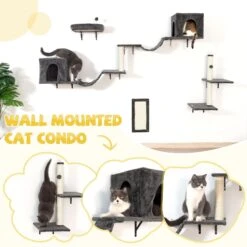 Coziwow Wall Mounted Cat Shelves 18 Coziwow Wall Mounted Cat Shelves -Cat Supplies 918590 PT7. AC SS1800 V1689970345