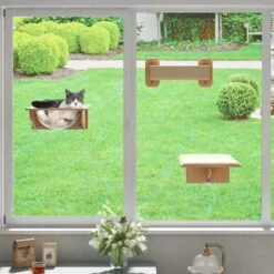 Coziwow 3 Pieces Wall Mounted Cat Perch Set -Cat Supplies 941694 PT2. AC SS1800 V1693579483