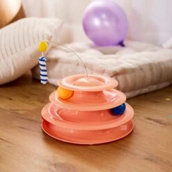 Goody Box Birthday Cat Toys, Treats & Collar & PetCakes Turkey Flavor Microwavable Birthday Cake Mix Kit With Fish Shaped Pan Cat Treats, 5-oz Bag -Cat Supplies 947294 PT3. AC SS1800 V1693600337