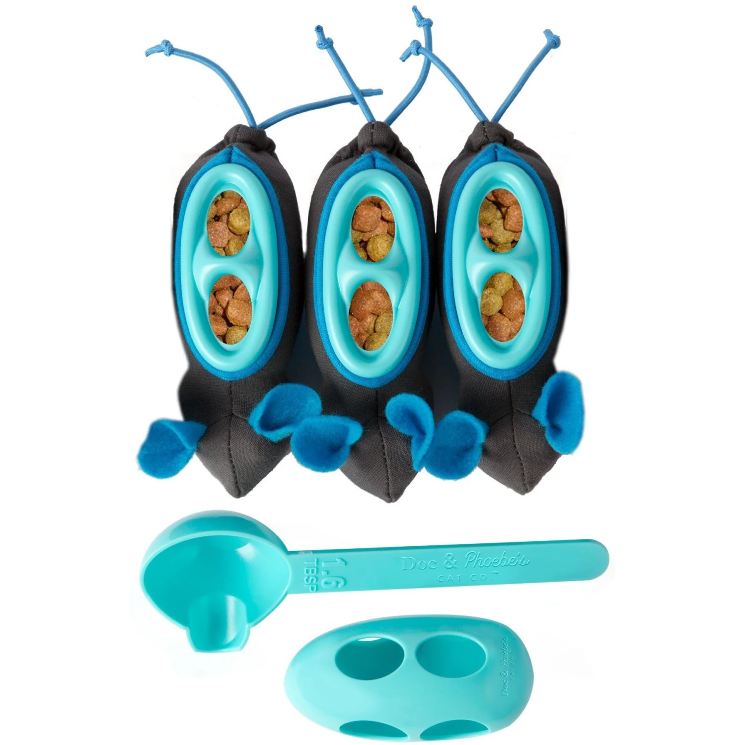 Nina Ottosson By Outward Hound Buggin' Out Puzzle & Play Cat Toy & Doc & Phoebe's Cat Co. Indoor Hunting Cat Feeder Kit 8 Nina Ottosson By Outward Hound Buggin' Out Puzzle & Play Cat Toy & Doc & Phoebe's Cat Co. Indoor Hunting Cat Feeder Kit - Image 6