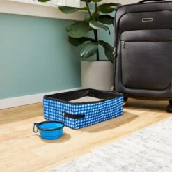 Frisco Travel Safety Dog & Cat Carrier & Pet Fit For Life Collapsible Portable Litter Box With Collapsible Bowl 16 Frisco Travel Safety Dog & Cat Carrier & Pet Fit For Life Collapsible Portable Litter Box With Collapsible Bowl -Cat Supplies 947670 PT5. AC SS1800 V1693602744