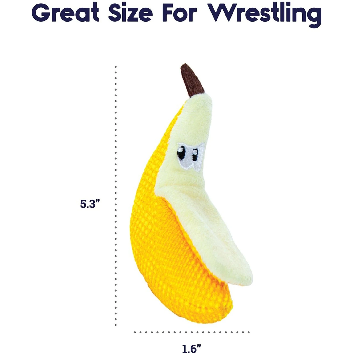 Catstages Dental Banana Cat Chew Toy With Catnip & Catstages Fresh Breath Mint Stick Cat Chew Toy 5 Catstages Dental Banana Cat Chew Toy With Catnip & Catstages Fresh Breath Mint Stick Cat Chew Toy - Image 3