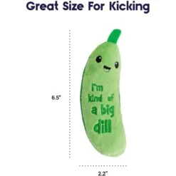 Catstages Straw-Babies Catnip Dental Cat Toy, 3 Count & Catstages Crunchy Pickle Kicker Plush Cat Toy With Catnip -Cat Supplies 962070 PT7. AC SS1800 V1694783035