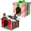 Frisco Holiday Gift Box Cardboard Cat House & Frisco Holiday Santa's Workshop Cardboard Cat House 2 Frisco Holiday Gift Box Cardboard Cat House & Frisco Holiday Santa's Workshop Cardboard Cat House -Cat Supplies 986158 MAIN. AC SS1800 V1698257790