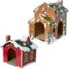 Frisco Holiday Log Cabin Cardboard Cat House & Frisco Holiday Santa's Workshop Cardboard Cat House -Cat Supplies 986198 MAIN. AC SS1800 V1698257848