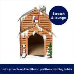 Frisco Holiday Log Cabin Cardboard Cat House & Frisco Holiday Christmas Tree Cardboard Cat House 14 Frisco Holiday Log Cabin Cardboard Cat House & Frisco Holiday Christmas Tree Cardboard Cat House -Cat Supplies 986238 PT3. AC SS1800 V1698257790