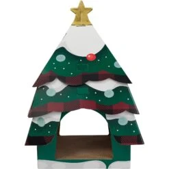Frisco Holiday Log Cabin Cardboard Cat House & Frisco Holiday Christmas Tree Cardboard Cat House 18 Frisco Holiday Log Cabin Cardboard Cat House & Frisco Holiday Christmas Tree Cardboard Cat House -Cat Supplies 986238 PT7. AC SS1800 V1698258117