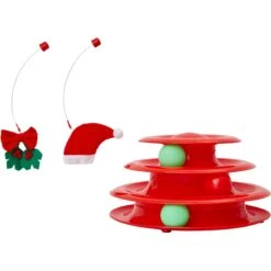 Frisco Holiday Santa Hat & Mistletoe Cat Tracks Cat Toy & Frisco Holiday Mice Cat Toy With Catnip, 5 Count 14 Frisco Holiday Santa Hat & Mistletoe Cat Tracks Cat Toy & Frisco Holiday Mice Cat Toy With Catnip, 5 Count -Cat Supplies 986278 PT3. AC SS1800 V1698258464