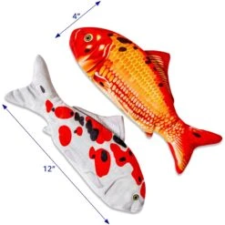Pet Fit For Life Floppy Fish Cat Toy, Multicolor, Medium, 2 Count 9 Pet Fit For Life Floppy Fish Cat Toy, Multicolor, Medium, 2 Count -Cat Supplies 987118 PT2. AC SS1800 V1699648333