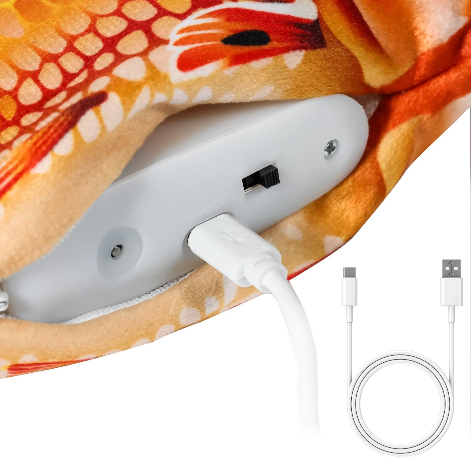 Pet Fit For Life Floppy Fish Cat Toy, Multicolor, Medium, 2 Count 6 Pet Fit For Life Floppy Fish Cat Toy, Multicolor, Medium, 2 Count - Image 4